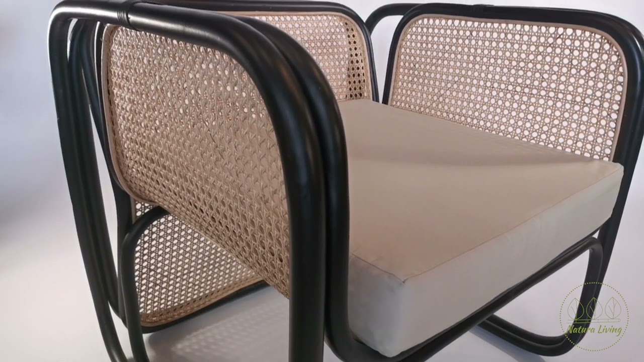 Fotoliu lounge din ratan Nusa  | www.NaturaLiving.ro
