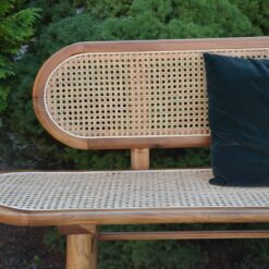 Canapea din ratan si lemn Baning (copiază)