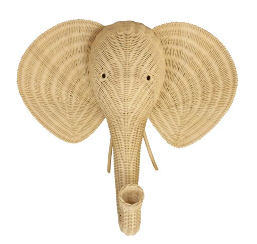 Decoratiune de perete in forma de elefant