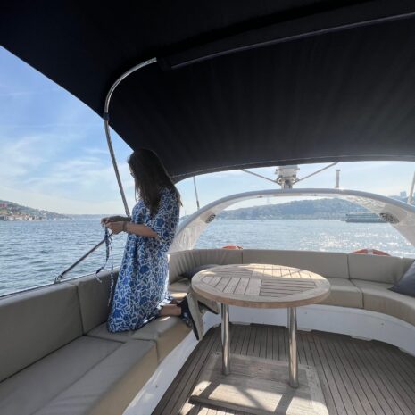 kimono-albastru Kimono din matase albastru