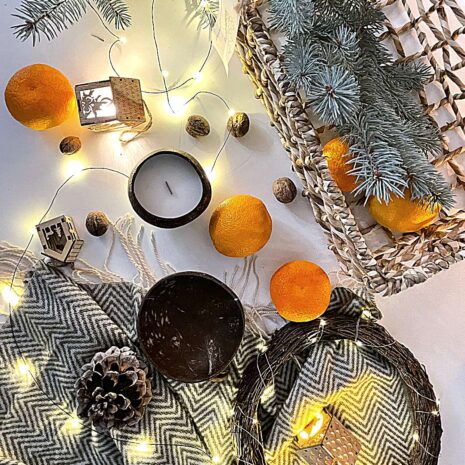 pachet-cadou-cos-impletit-bol-lumanare Alege un cadou inspirat din natura