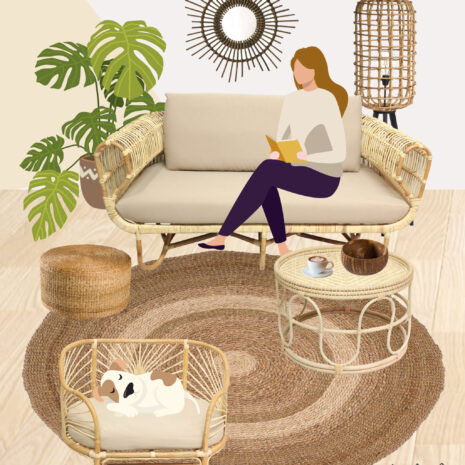 produse-ratan-Natura-Living Piese mobilier din ratan pentru living room