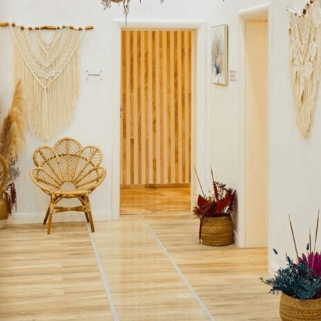 scaun-flower-din-ratan Scaun lounge flower din ratan Muari